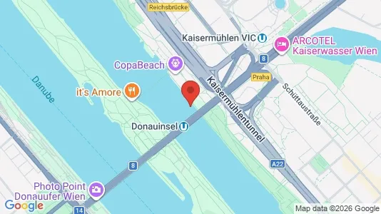 Apartments for rent i Vienna Donaustadt - kort over placeringen