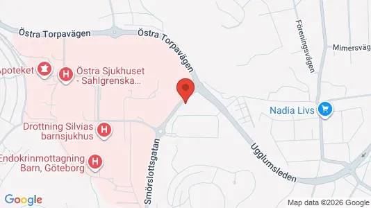 Apartments for rent i Örgryte-Härlanda - kort over placeringen