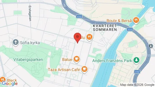 Apartments for rent i Södermalm - kort over placeringen