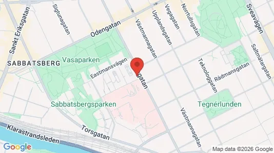 Apartments for rent i Vasastan - kort over placeringen