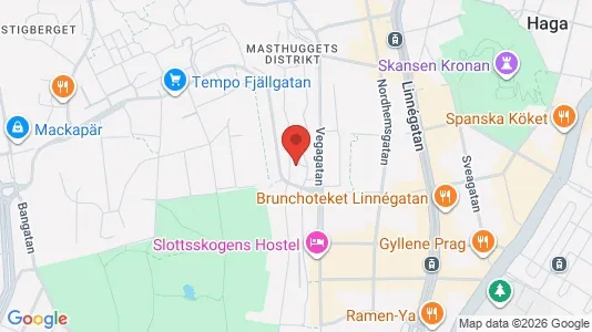 Apartments for rent i Gothenburg City Centre - kort over placeringen