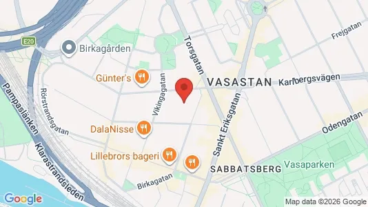 Apartments for rent i Vasastan - kort over placeringen