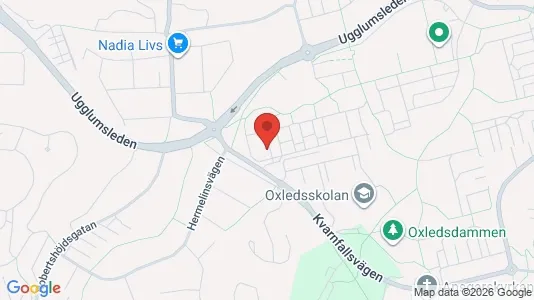 Apartments for rent i Partille - kort over placeringen