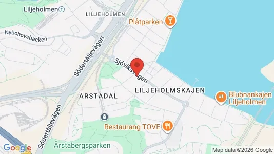 Apartments for rent i Södermalm - kort over placeringen