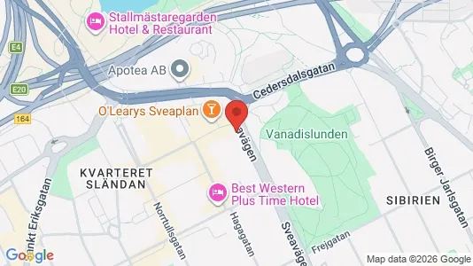 Apartments for rent i Vasastan - kort over placeringen