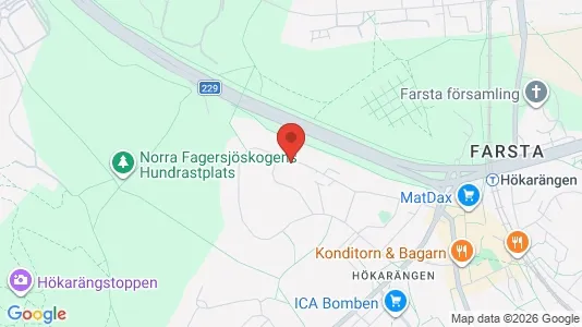 Apartments for rent i Stockholm South - kort over placeringen
