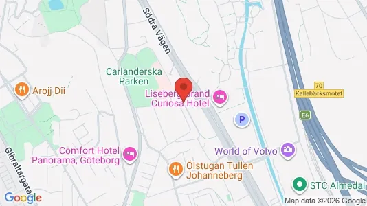 Apartments for rent i Johanneberg - kort over placeringen