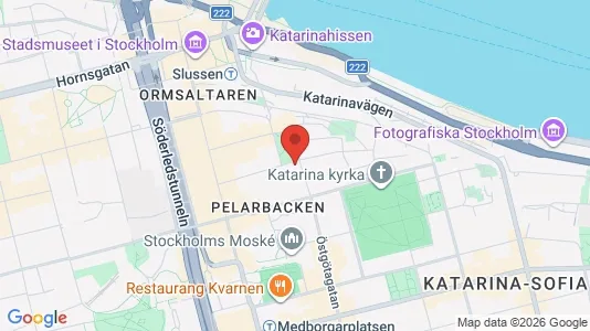 Apartments for rent i Södermalm - kort over placeringen