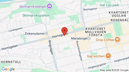 Apartments for rent i Södermalm - kort over placeringen