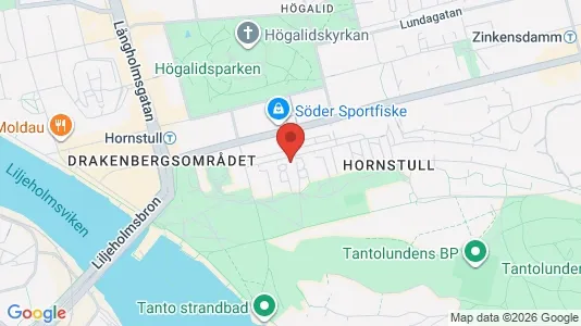 Apartments for rent i Södermalm - kort over placeringen