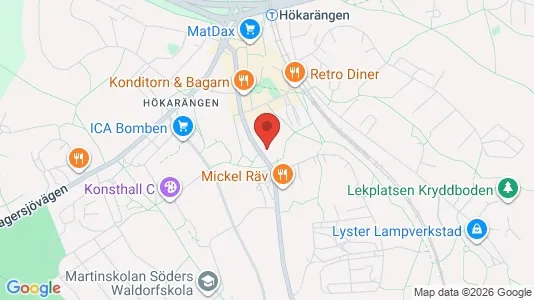 Apartments for rent i Stockholm South - kort over placeringen
