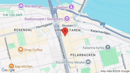 Apartments for rent i Södermalm - kort over placeringen