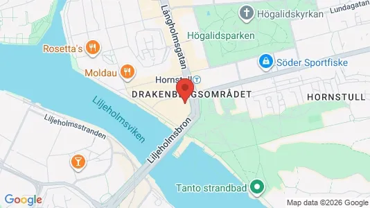 Apartments for rent i Södermalm - kort over placeringen
