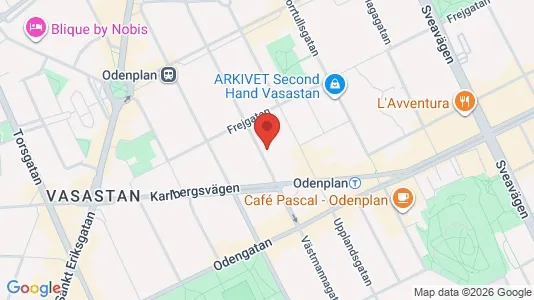 Apartments for rent i Vasastan - kort over placeringen