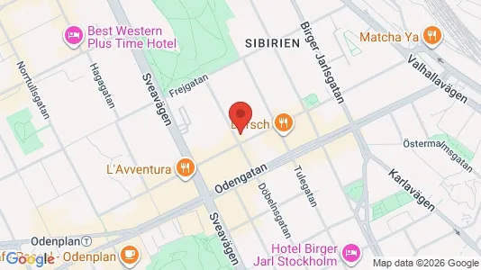 Apartments for rent i Vasastan - kort over placeringen
