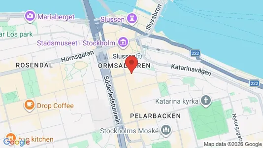 Apartments for rent i Södermalm - kort over placeringen