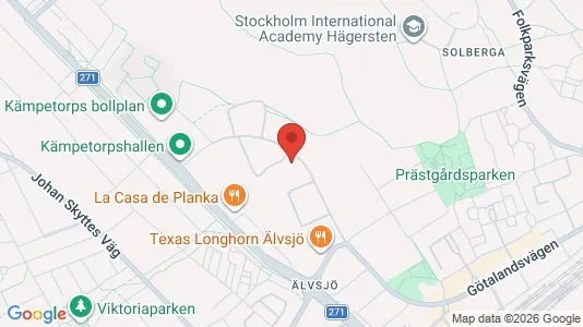 Apartments for rent i Stockholm South - kort over placeringen