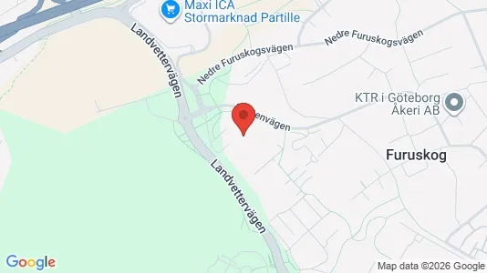 Apartments for rent i Partille - kort over placeringen