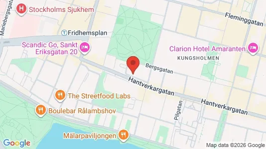 Apartments for rent i Kungsholmen - kort over placeringen
