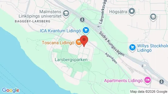 Apartments for rent i Lidingö - kort over placeringen
