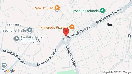 Apartments for rent i Gothenburg West - kort over placeringen