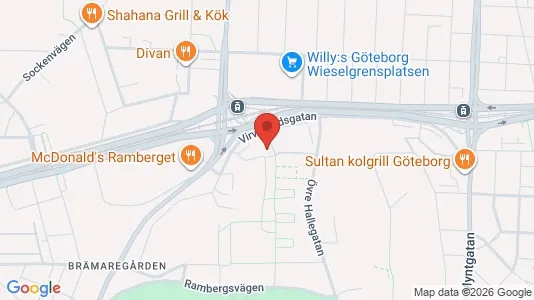 Apartments for rent i Lundby - kort over placeringen