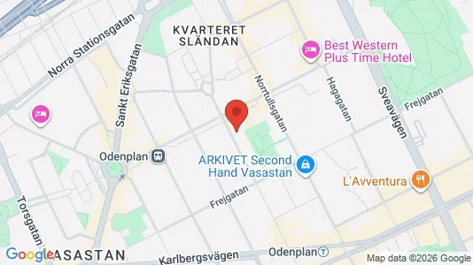 Apartments for rent i Vasastan - kort over placeringen