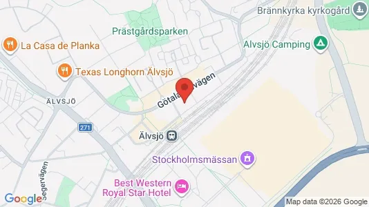 Apartments for rent i Stockholm South - kort over placeringen