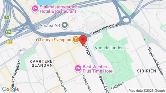 Apartments for rent i Vasastan - kort over placeringen