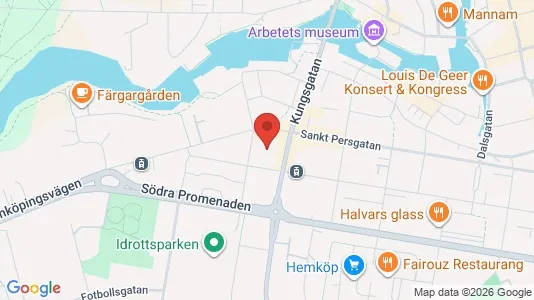 Apartments for rent i Norrköping - kort over placeringen
