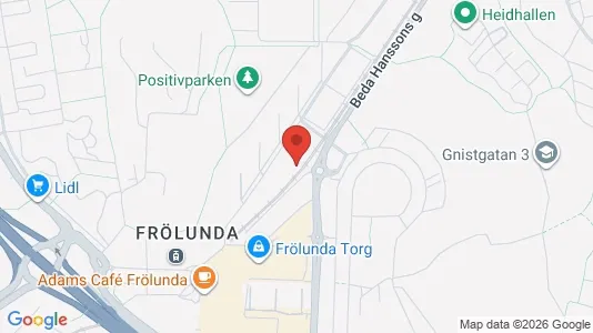 Apartments for rent i Askim-Frölunda-Högsbo - kort over placeringen