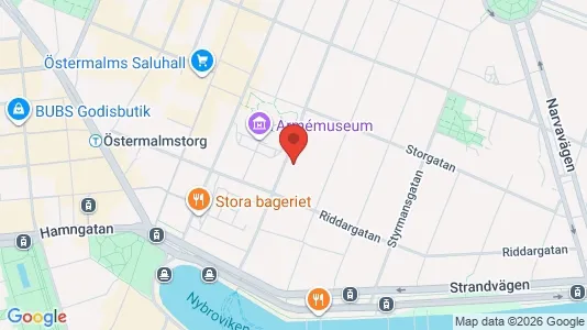 Apartments for rent i Östermalm - kort over placeringen