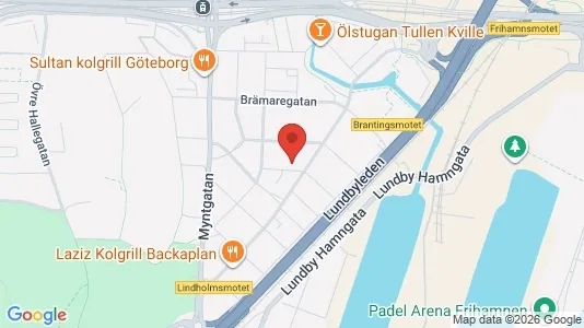Apartments for rent i Lundby - kort over placeringen