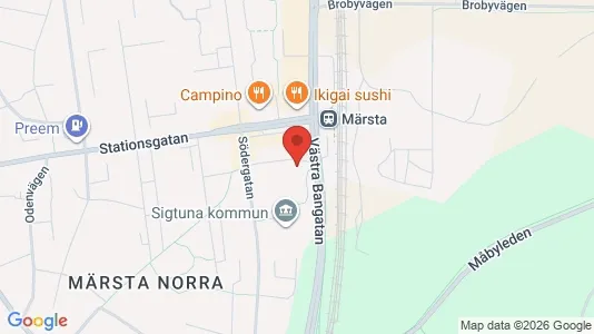 Apartments for rent i Sigtuna - kort over placeringen