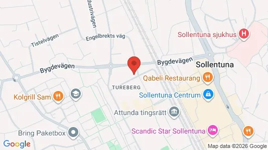 Apartments for rent i Sollentuna - kort over placeringen