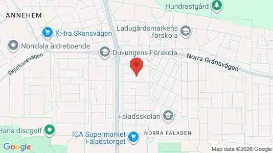 Apartments for rent i Lund - kort over placeringen