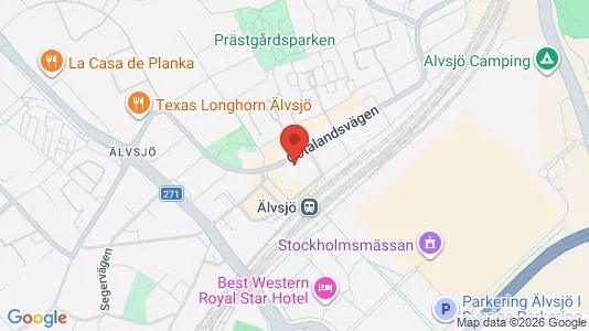 Apartments for rent i Stockholm South - kort over placeringen