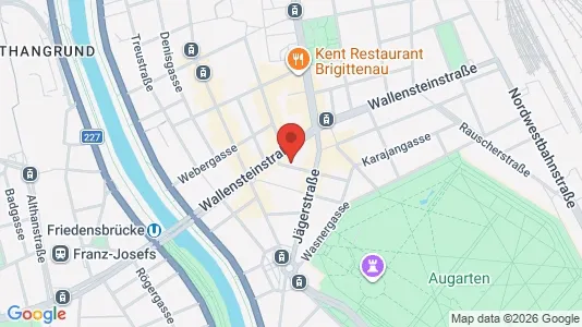 Apartments for rent i Vienna Brigittenau - kort over placeringen