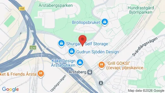 Apartments for rent i Södermalm - kort over placeringen