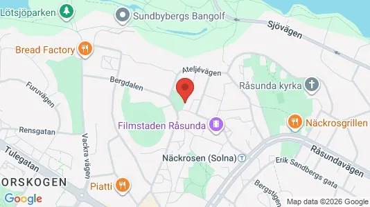 Apartments for rent i Sundbyberg - kort over placeringen