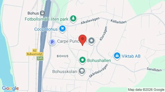 Apartments for rent i Ale - kort over placeringen