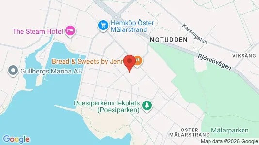 Apartments for rent i Västerås - kort over placeringen