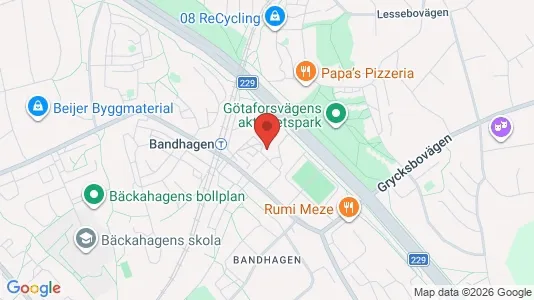 Apartments for rent i Stockholm South - kort over placeringen
