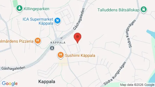 Apartments for rent i Lidingö - kort over placeringen