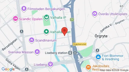 Apartments for rent i Örgryte-Härlanda - kort over placeringen