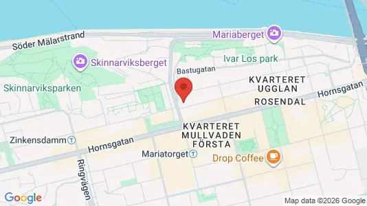 Apartments for rent i Södermalm - kort over placeringen