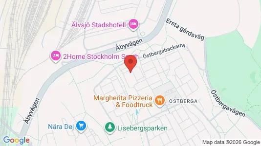 Apartments for rent i Stockholm South - kort over placeringen