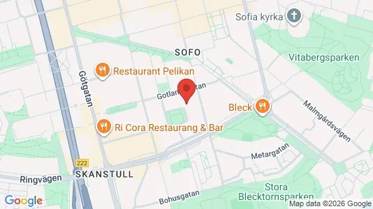 Apartments for rent i Södermalm - kort over placeringen