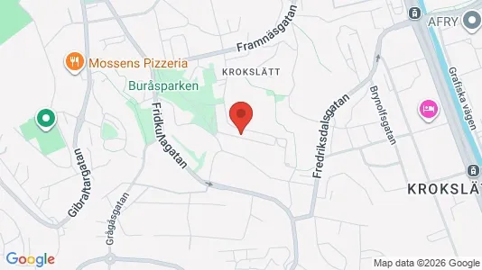Apartments for rent i Johanneberg - kort over placeringen