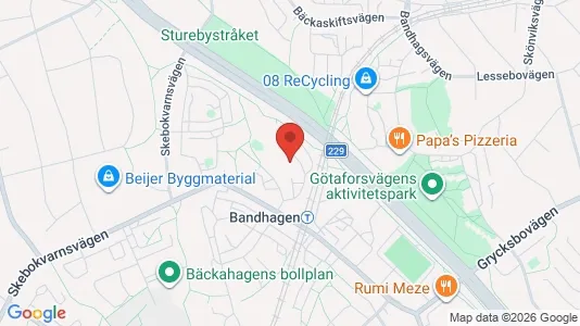 Apartments for rent i Stockholm South - kort over placeringen